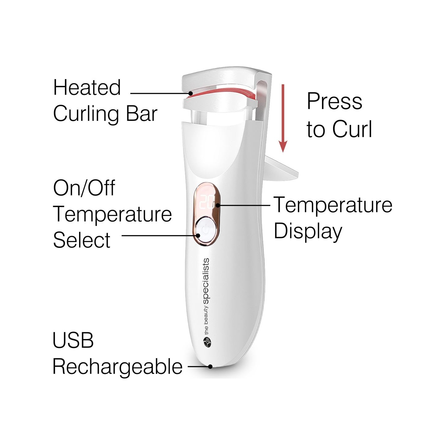 RIO ELCP-EU/1.2 Wow Lash Pro Heated Eyelash Curler