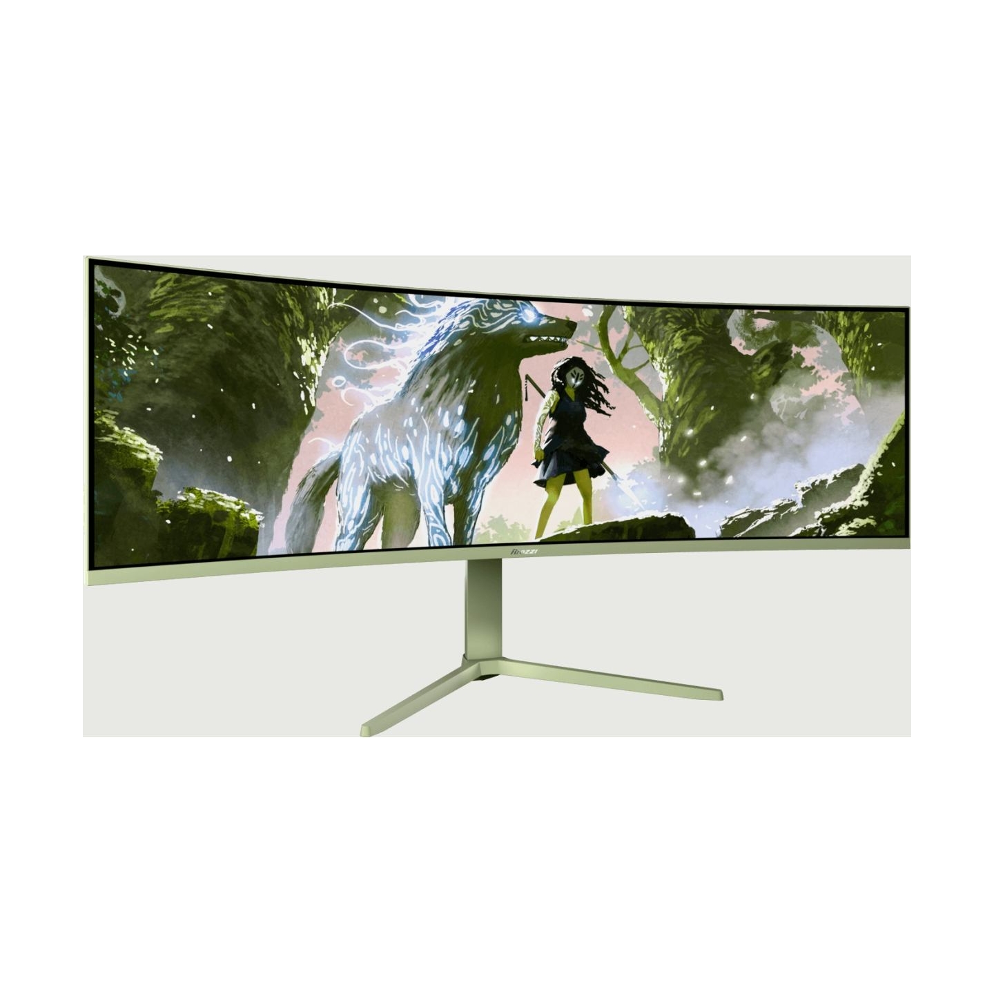 Arozzi Nova | 49 " | VA | 32:9 | 165 Hz | 4 ms | 5120 x 1440 pixels | 350 cd/m² | HDMI ports quantity 2 | Forest Green
