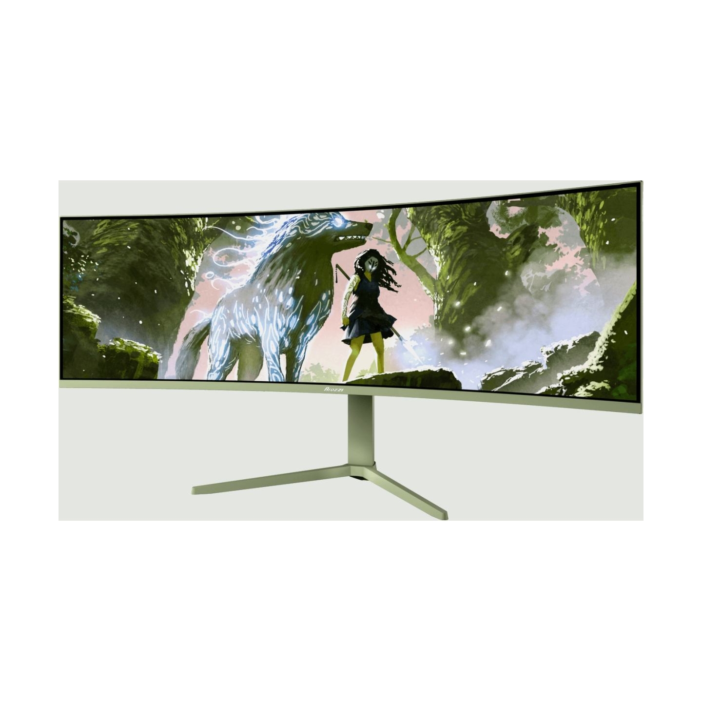Arozzi Nova | 49 " | VA | 32:9 | 165 Hz | 4 ms | 5120 x 1440 pixels | 350 cd/m² | HDMI ports quantity 2 | Forest Green