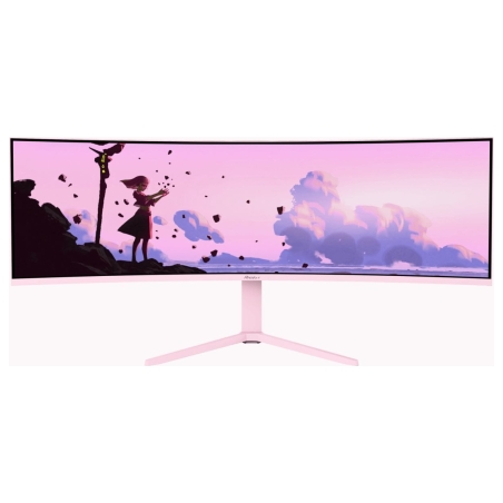 Arozzi Nova | 49 " | VA | 32:9 | 165 Hz | 4 ms | 5120 x 1440 pixels | 350 cd/m² | HDMI ports quantity 2 | Pink