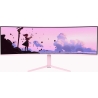 Arozzi Nova | 49 " | VA | 32:9 | 165 Hz | 4 ms | 5120 x 1440 pixels | 350 cd/m² | HDMI ports quantity 2 | Pink