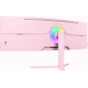Arozzi Nova | 49 " | VA | 32:9 | 165 Hz | 4 ms | 5120 x 1440 pixels | 350 cd/m² | HDMI ports quantity 2 | Pink
