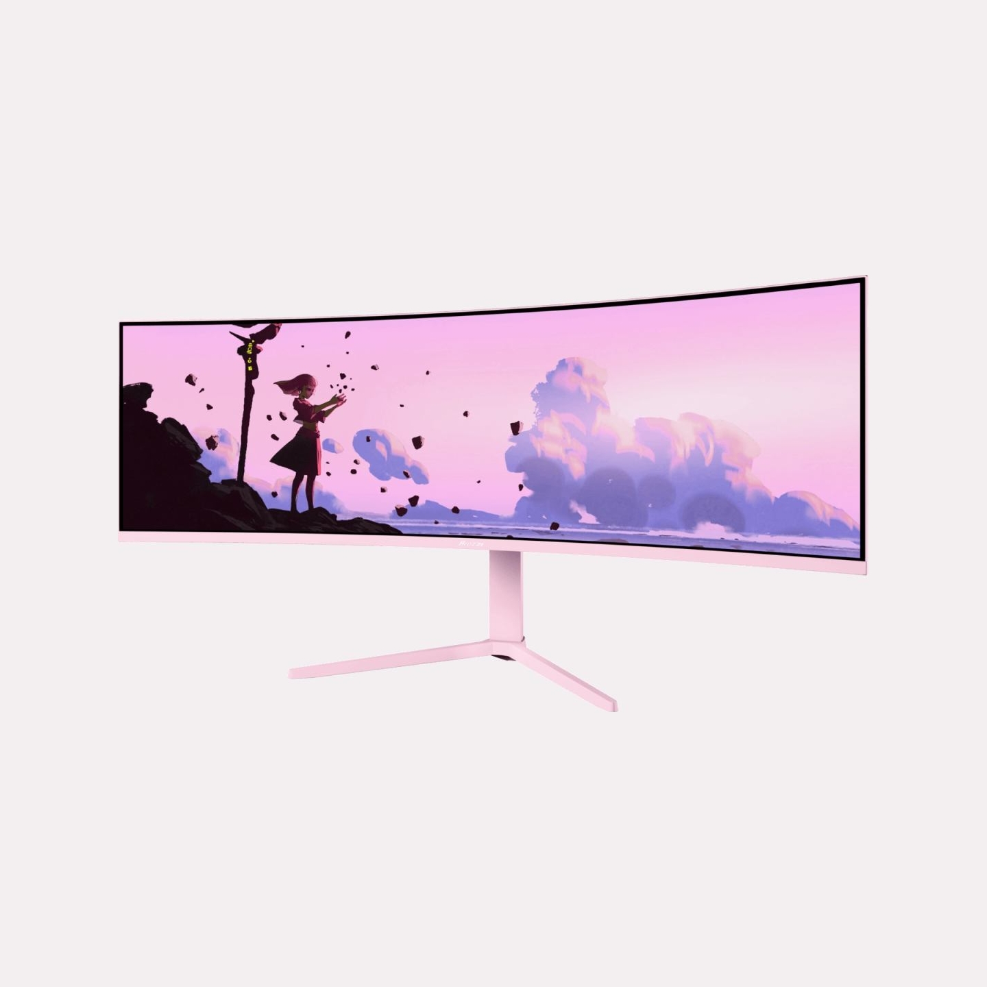 Arozzi Nova | 49 " | VA | 32:9 | 165 Hz | 4 ms | 5120 x 1440 pixels | 350 cd/m² | HDMI ports quantity 2 | Pink