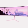 Arozzi Nova | 49 " | VA | 32:9 | 165 Hz | 4 ms | 5120 x 1440 pixels | 350 cd/m² | HDMI ports quantity 2 | Pink
