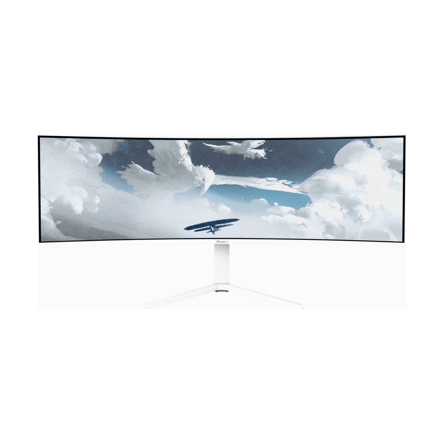 Arozzi Nova | 49 " | VA | 32:9 | 165 Hz | 4 ms | 5120 x 1440 pixels | 350 cd/m² | HDMI ports quantity 2 | White
