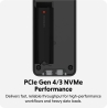 Hyper HyperDrive Next USB4 M.2 PCIe Enclosure | HD2500GL
