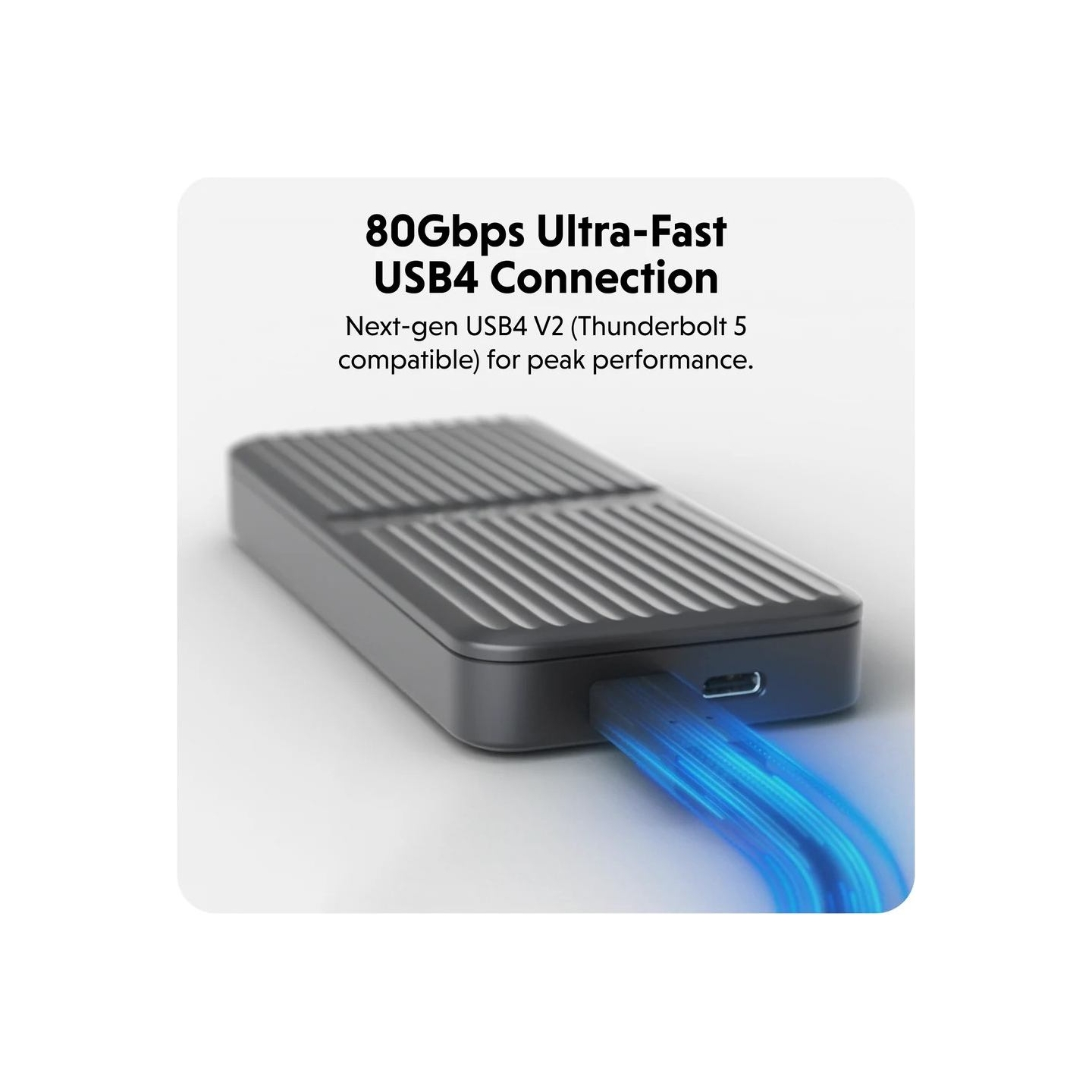 Hyper HyperDrive Next USB4 M.2 PCIe Enclosure | HD2500GL