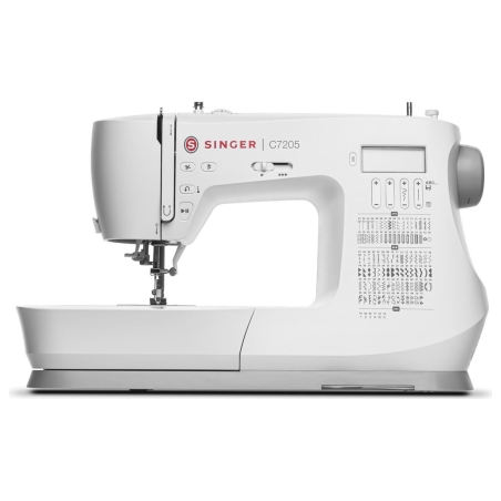 Singer | Sewing Machine | C7205 | Number of stitches 200 | Number of buttonholes 8 | White