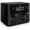 Tristar Double Basket Airfryer | FR-9075 | Power 2500 W | Capacity 9 L | Hot air technology | Black