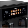 Tristar Double Basket Airfryer | FR-9075 | Power 2500 W | Capacity 9 L | Hot air technology | Black