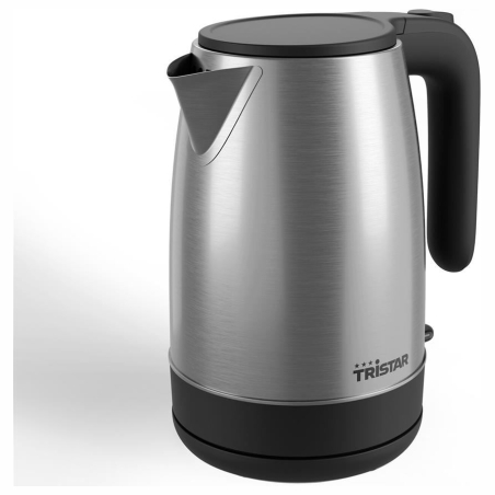 Tristar Kettle | WK-1348 | Electric | 2200 W | 1.7 L | Stainless steel | 360° rotational base | Stainless Steel/Black
