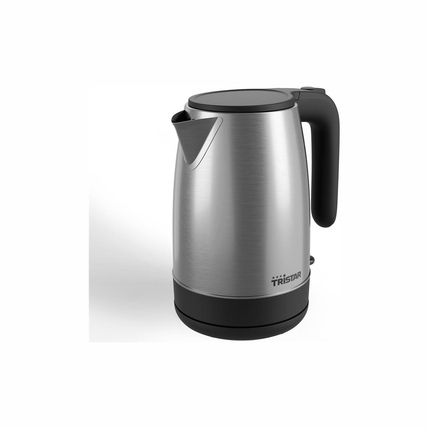 Tristar Kettle | WK-1348 | Electric | 2200 W | 1.7 L | Stainless steel | 360° rotational base | Stainless Steel/Black