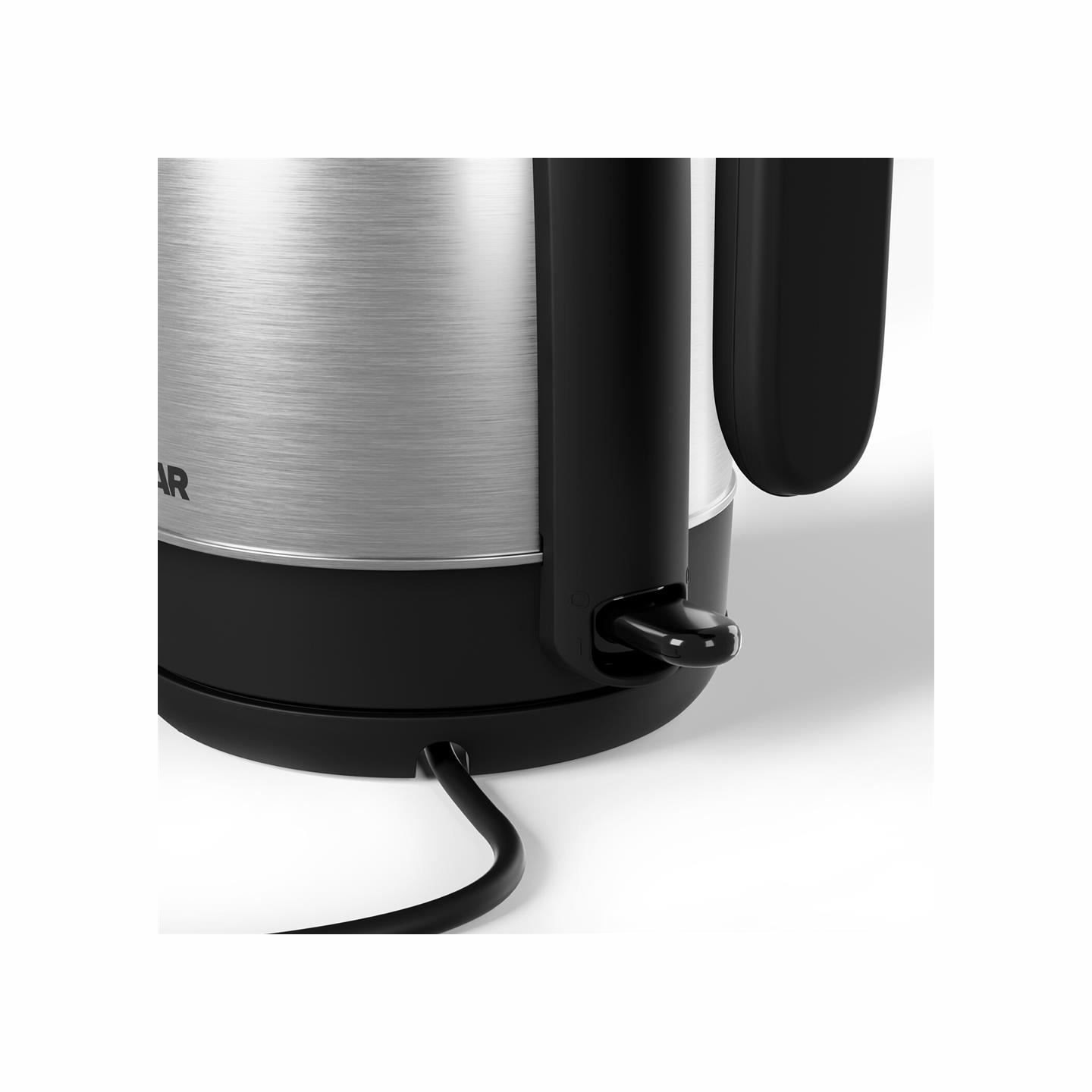 Tristar Kettle | WK-1348 | Electric | 2200 W | 1.7 L | Stainless steel | 360° rotational base | Stainless Steel/Black