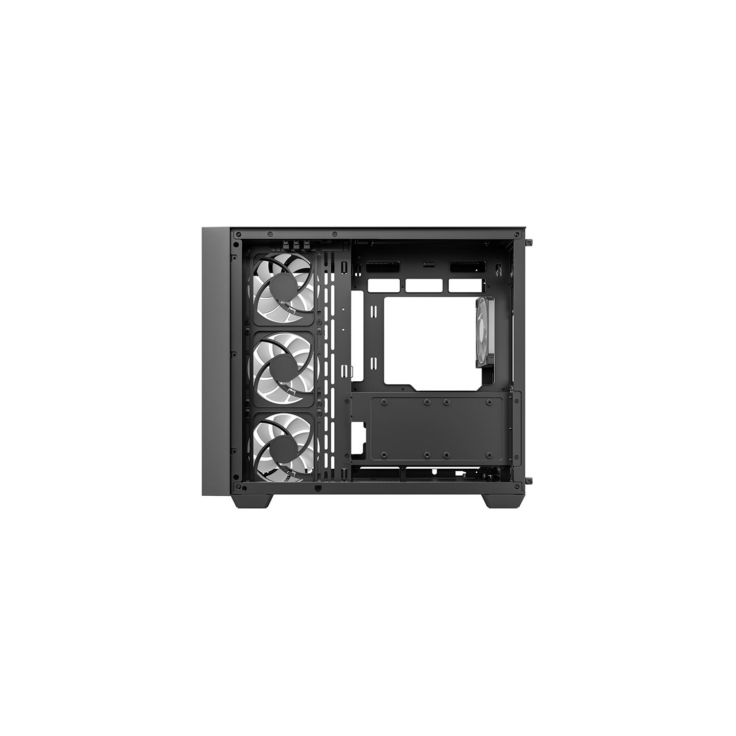 Deepcool Case | CG530U 4F | Black | Midi Tower