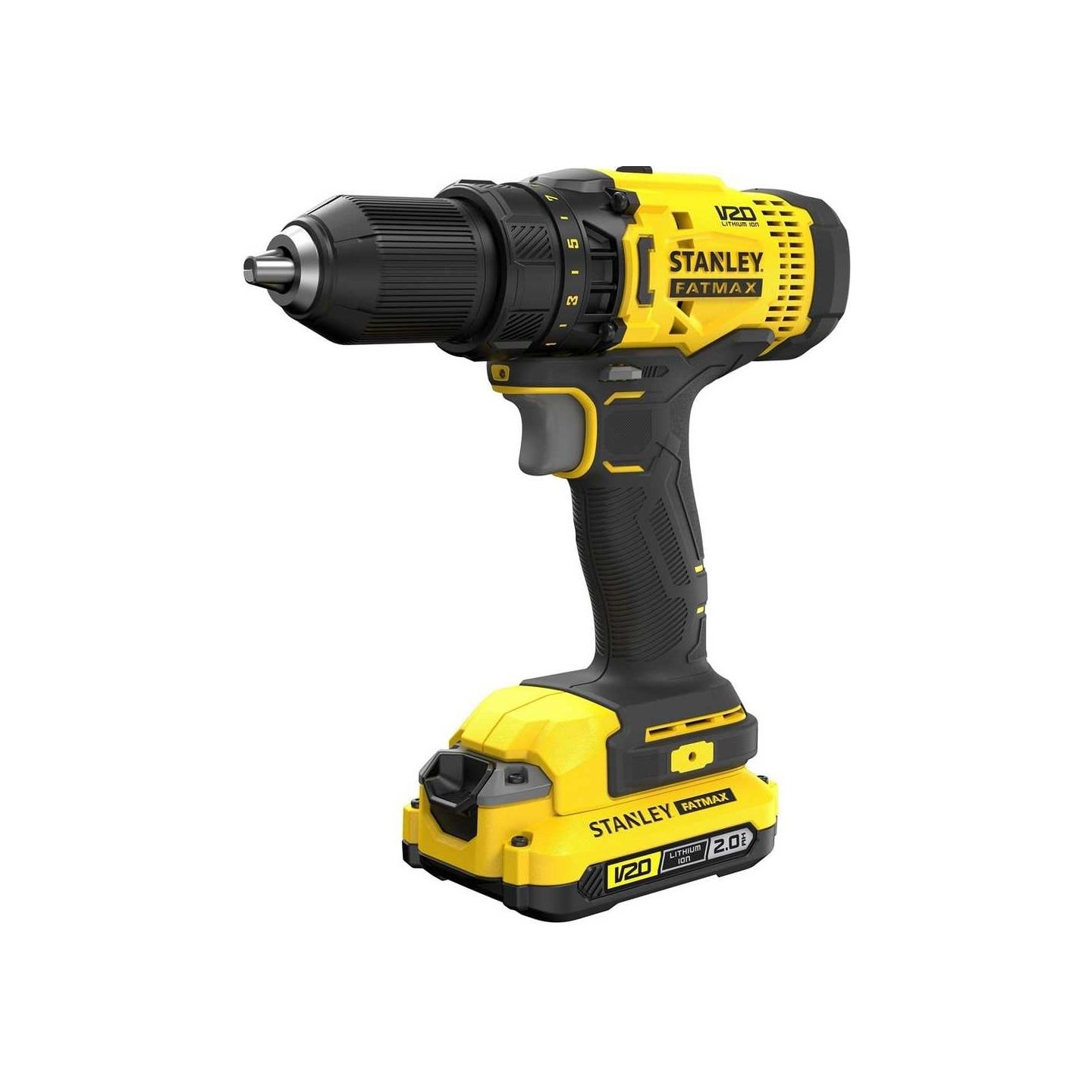 Stanley Screwdriver Kit, 18 V, 2 Ah accumulator | SFMCD700D2A-QW