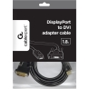 Cablexpert | Adapter cable | DisplayPort | DVI | DP to DVI-D | 1.8 m