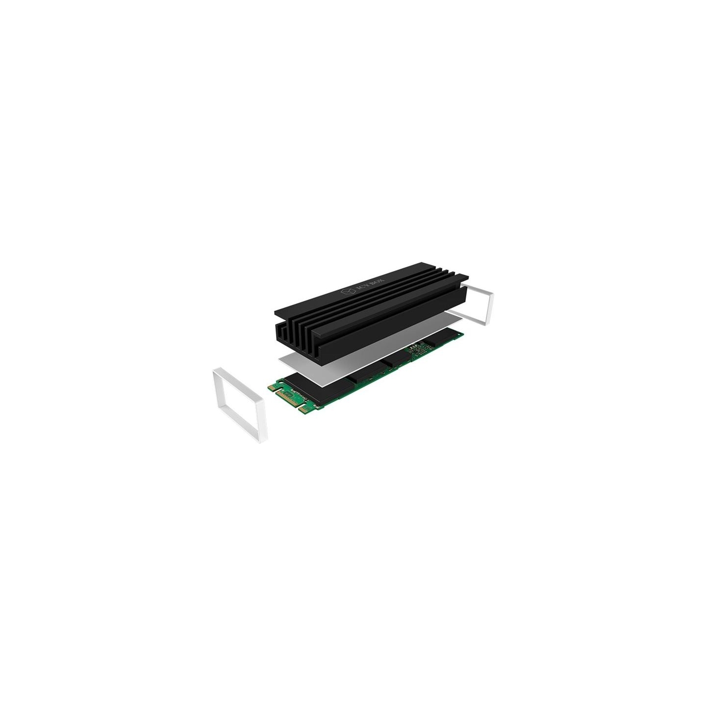 Raidsonic | Heat sink for M.2 SSD | ICY BOX   IB-M2HS-70