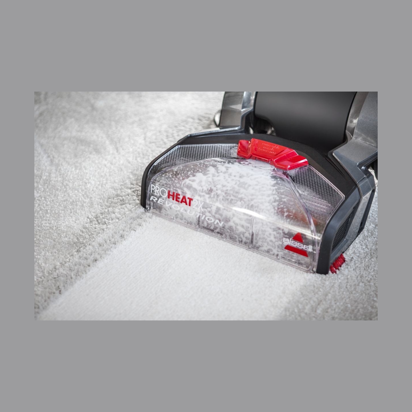 Bissell | Carpet Cleaner | ProHeat 2x Revolution | Corded operating | Handstick | Washing function | 800 W | Red/Titanium | Warr