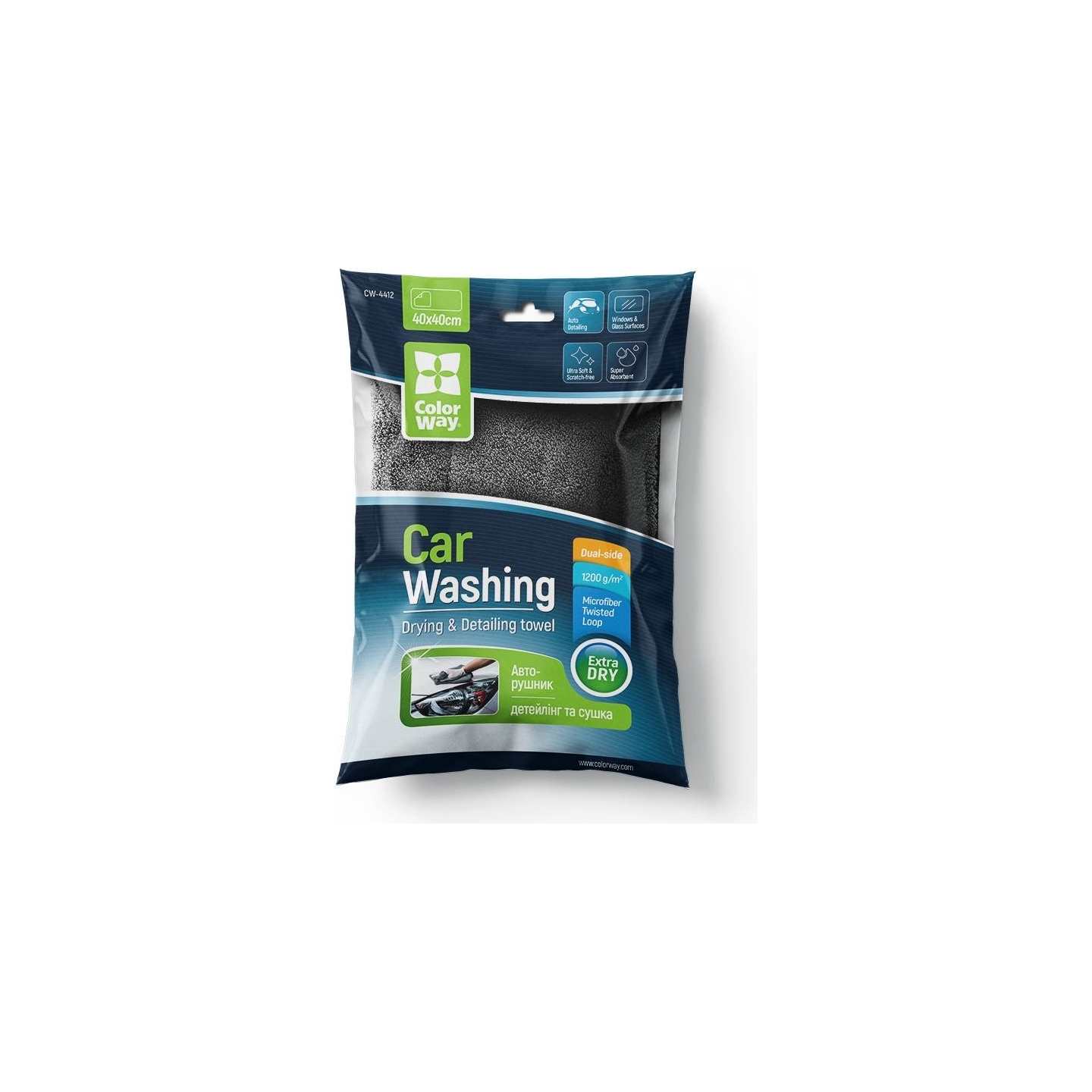 Colorway | CW-4412 | Microfiber Car Universal Extra Dry