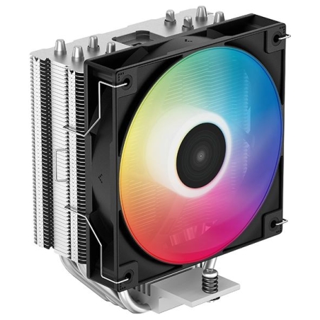 Deepcool | CPU Cooler | AG400 BK LED | Black | Intel, AMD