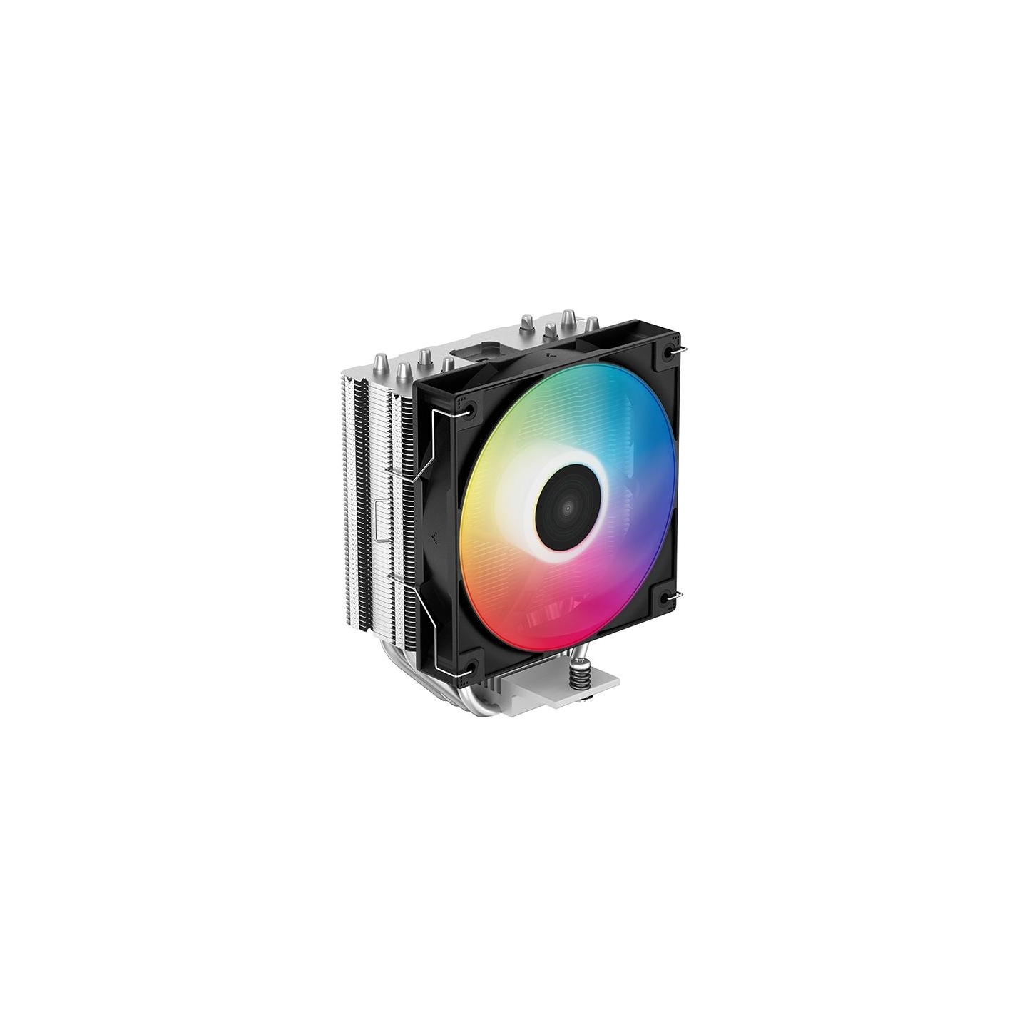 Deepcool | CPU Cooler | AG400 BK LED | Black | Intel, AMD