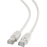 Cablexpert FTP Cat6 | Patch cord | Perfect connection; Foil shielded - for a reliable connection; Gold plated contacts | White |