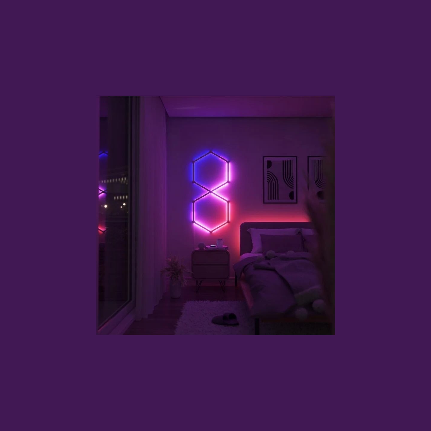 Nanoleaf | Lines Expansion Pack (3 panels) | 16M+ colors