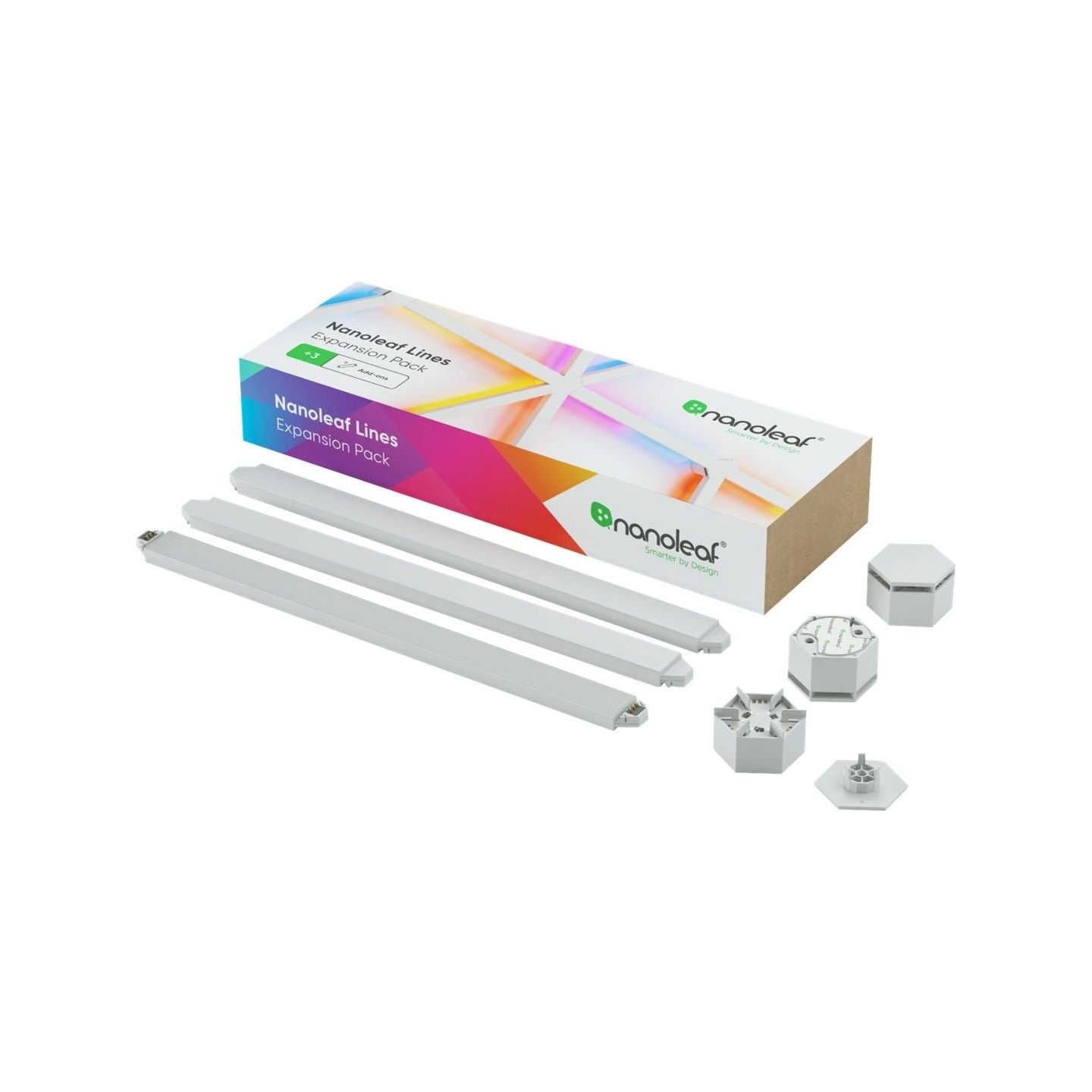 Nanoleaf | Lines Expansion Pack (3 panels) | 16M+ colors