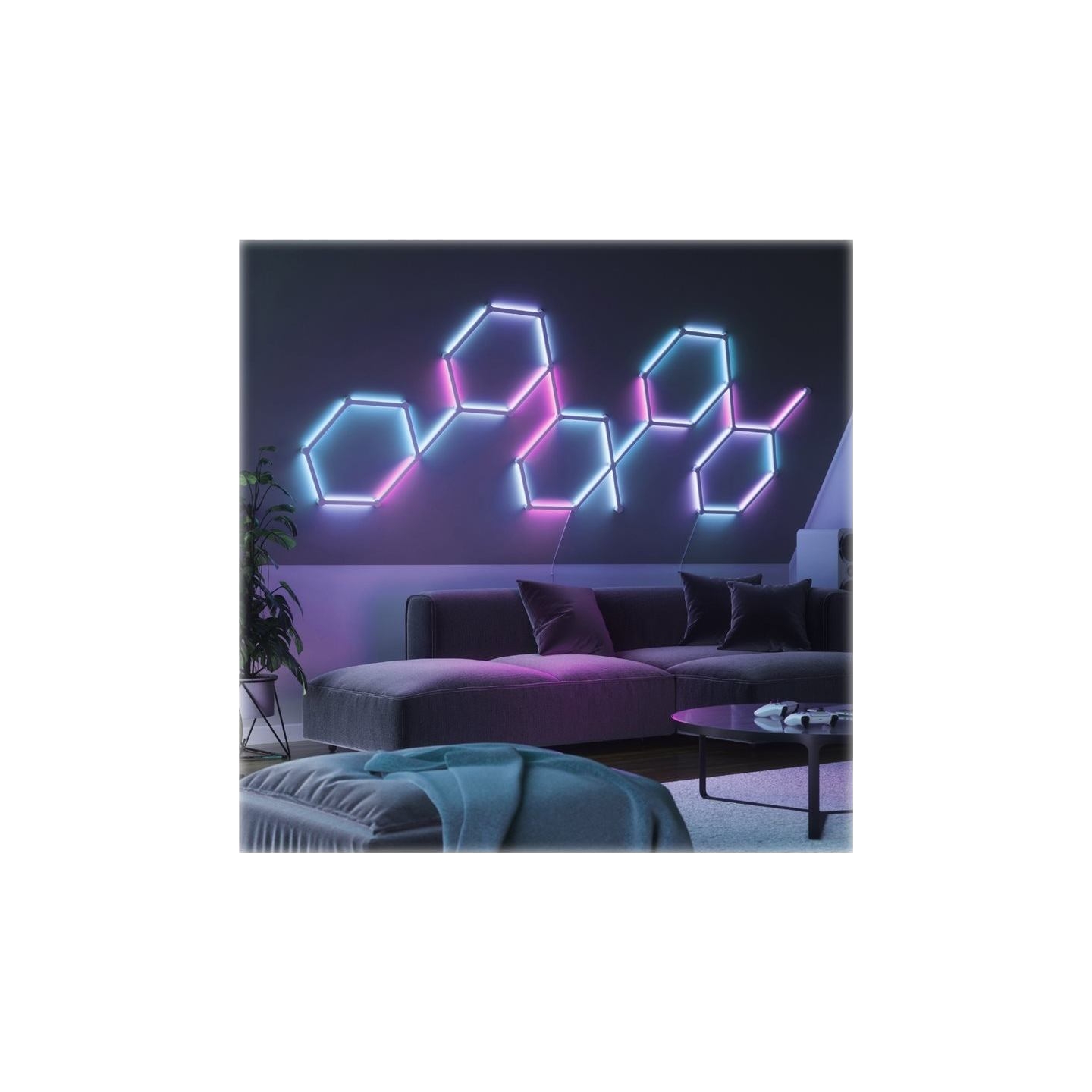 Nanoleaf | Lines Expansion Pack (3 panels) | 16M+ colors