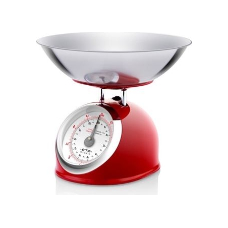 ETA | Kitchen scale | ETA577790030 Storio | Maximum weight (capacity) 5 kg | Graduation 25 g | Red