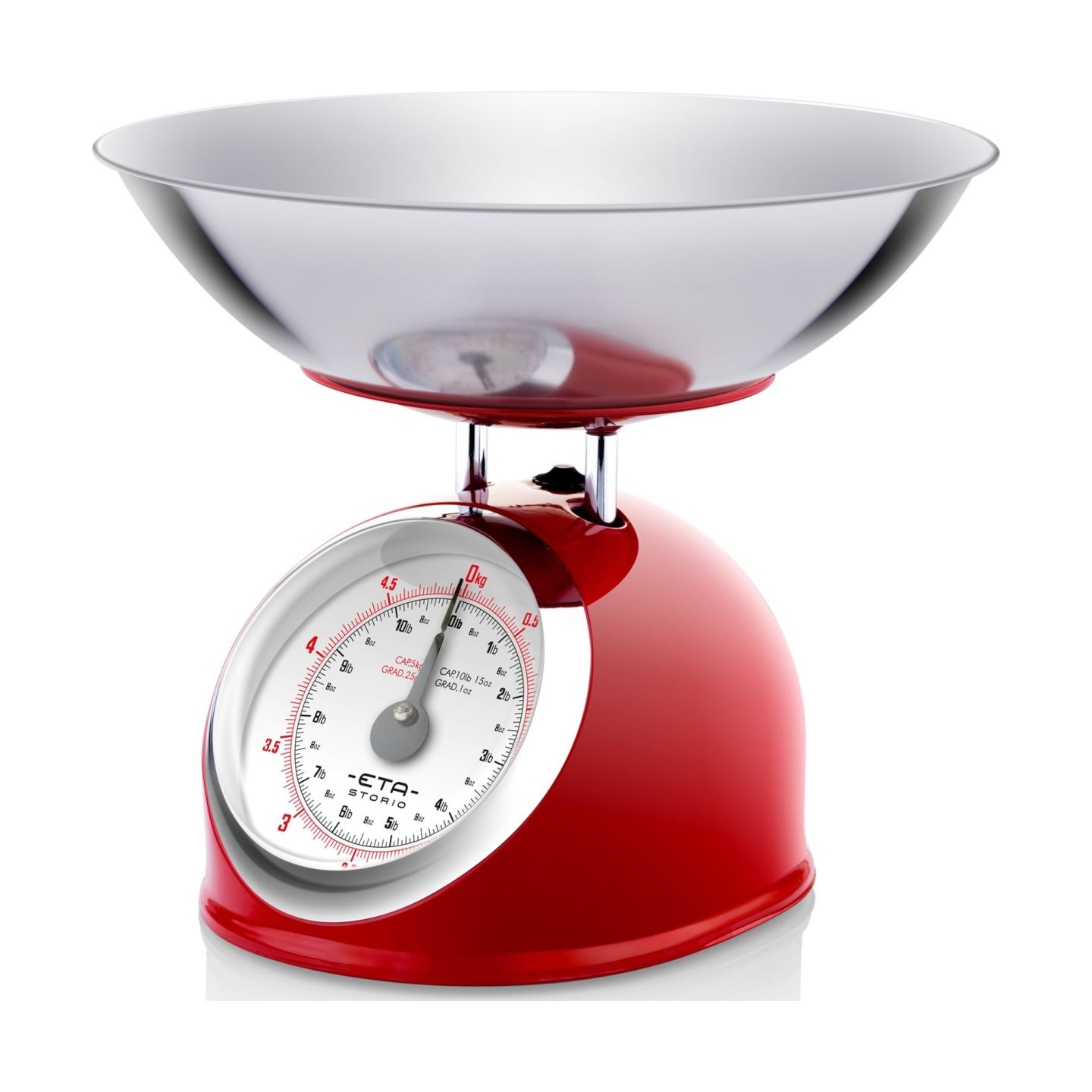 ETA | Kitchen scale | ETA577790030 Storio | Maximum weight (capacity) 5 kg | Graduation 25 g | Red