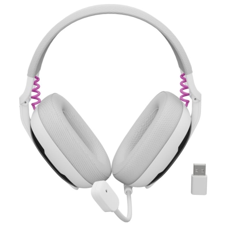 Fury | Gaming Headset | Fukiya F6 | Bluetooth | Over-Ear | Microphone | White | Wireless
