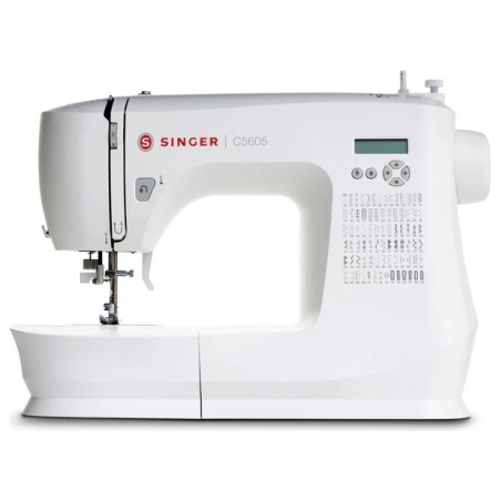 Singer | Sewing Machine | C5605 | Number of stitches 80 | Number of buttonholes 6 | White