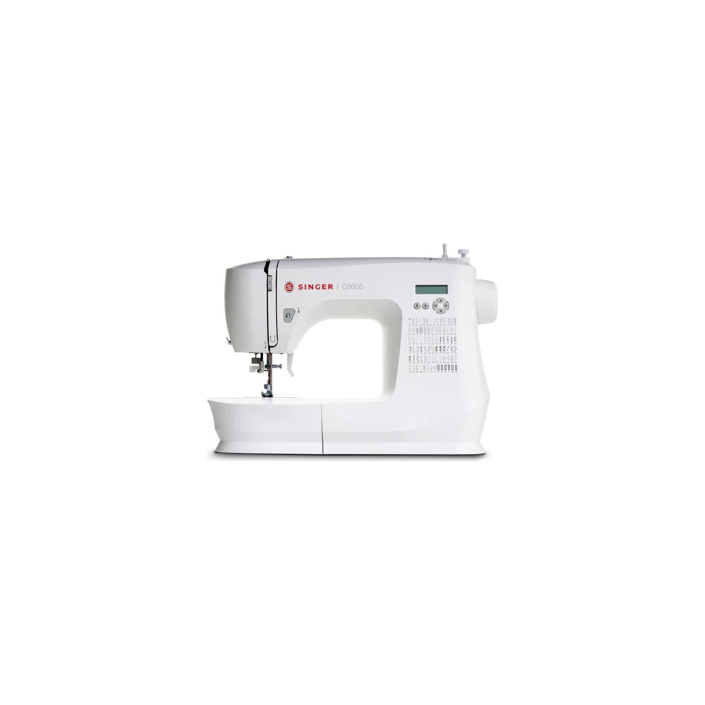 Singer | Sewing Machine | C5605 | Number of stitches 80 | Number of buttonholes 6 | White
