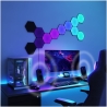 Nanoleaf | Shapes Black Hexagons Starter Kit (9 panels) | 42 W | WiFi