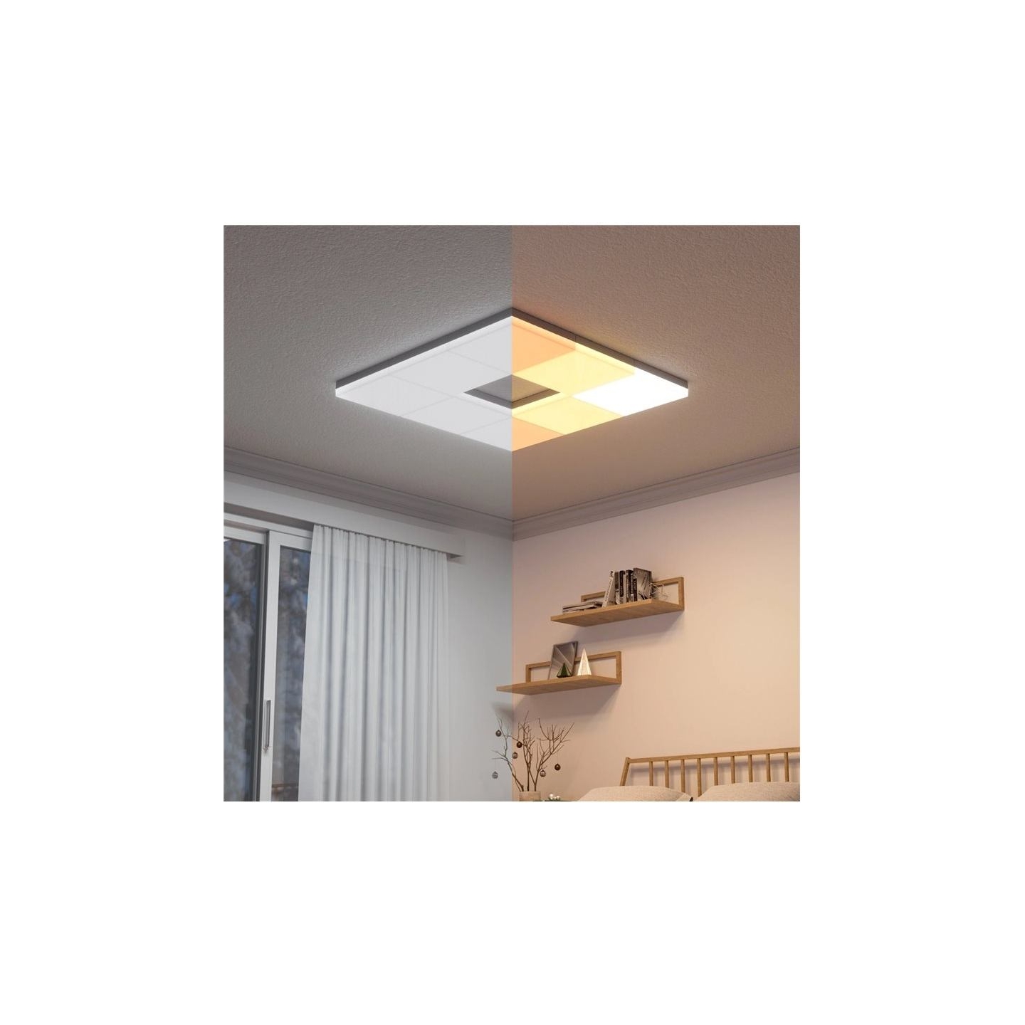 Nanoleaf Skylight Expansion Pack (1 Panel) | 16 W | RGB/warm to cool white light