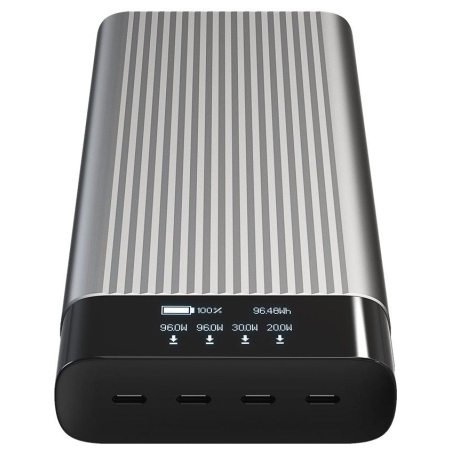 Hyper | HyperJuice 245W USB-C 100Wh Battery Pack with OLED Display