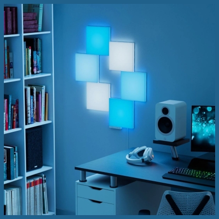 Nanoleaf Blocks Big Squares Starter Kit (6 Panels) | 16M+ colours