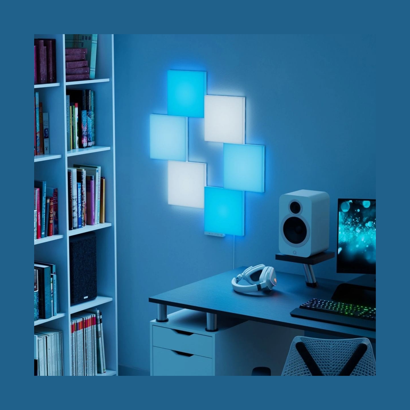 Nanoleaf Blocks Big Squares Starter Kit (6 Panels) | 16M+ colours