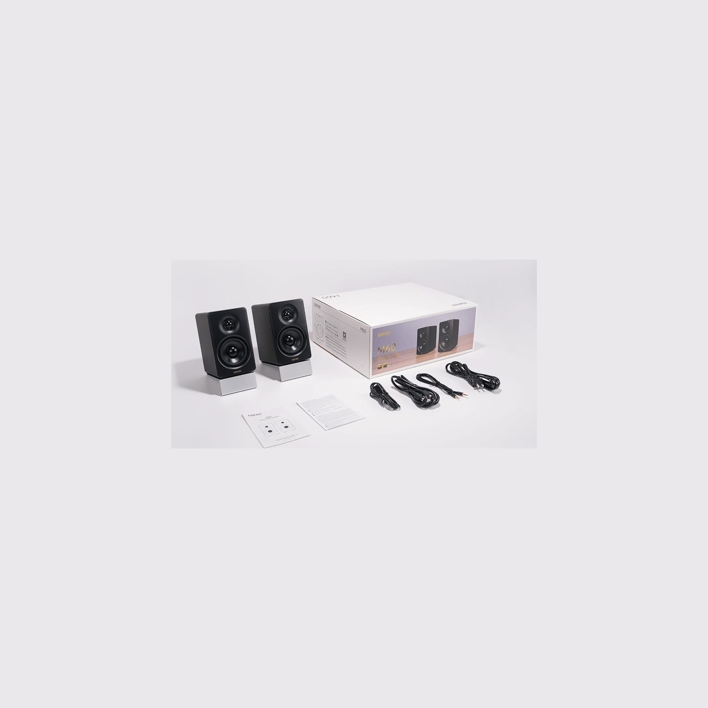 Edifier | Desktop 2.0 Speakers | M60 | 66 W | Bluetooth | Wireless connection | 85 dB | Black