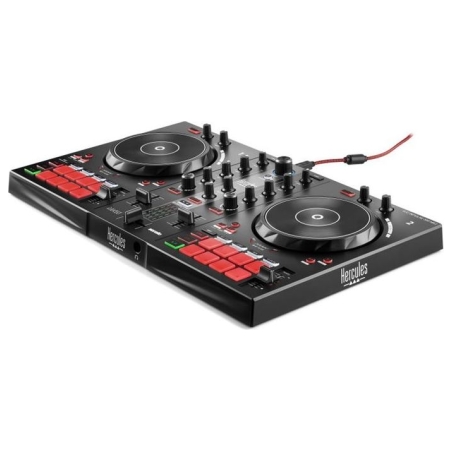 Hercules | DJ controller | DJ Essentials Kit | Speakers | USB connectivity