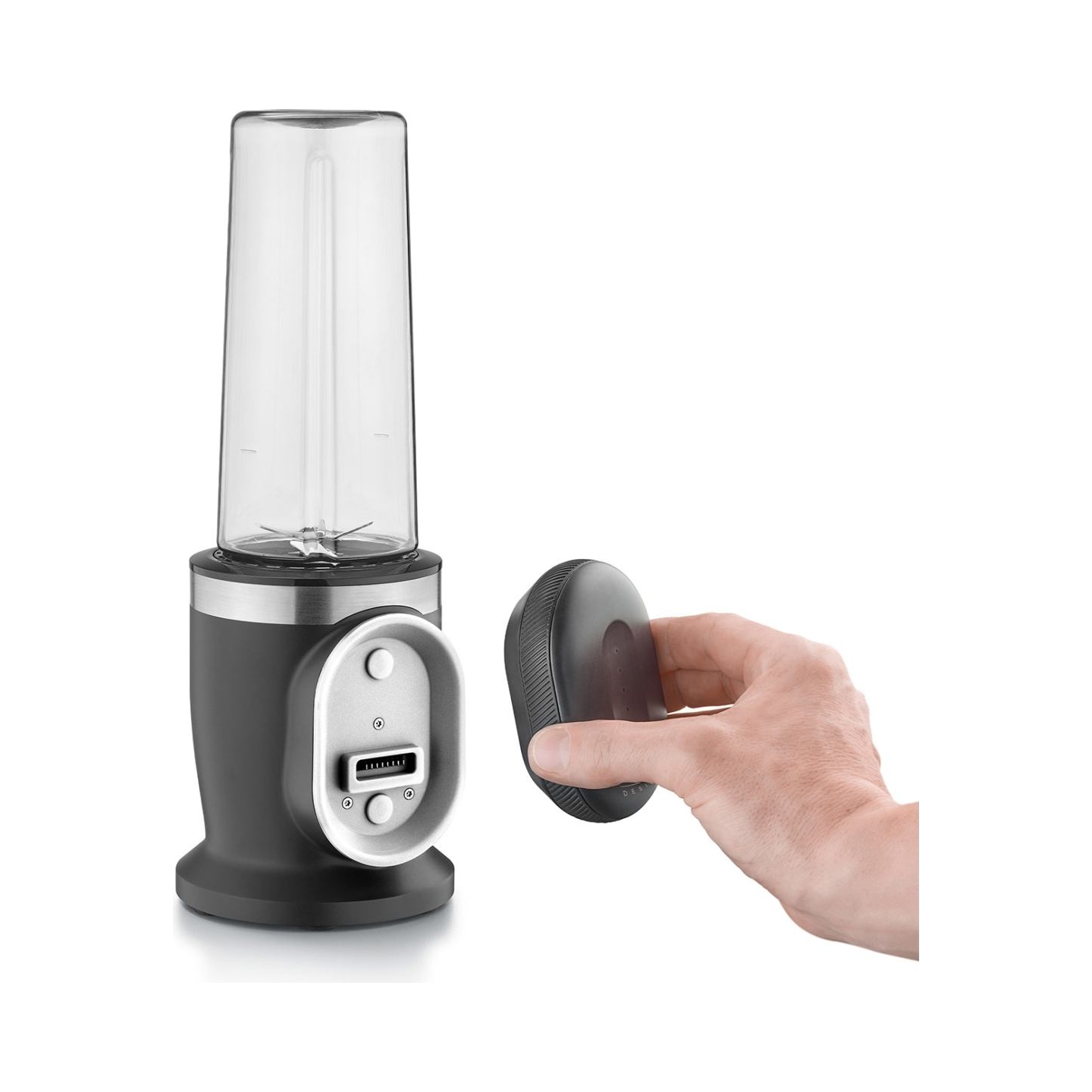 Caso Cordless Blender | Click & Blend | Tabletop | 240 W | Jar material Tritan | Jar capacity 0.5 L | Stainless steel/Matt Black
