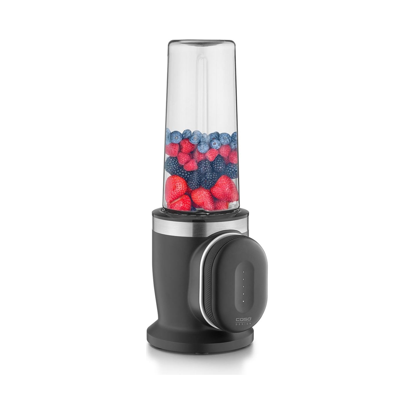 Caso Cordless Blender | Click & Blend | Tabletop | 240 W | Jar material Tritan | Jar capacity 0.5 L | Stainless steel/Matt Black