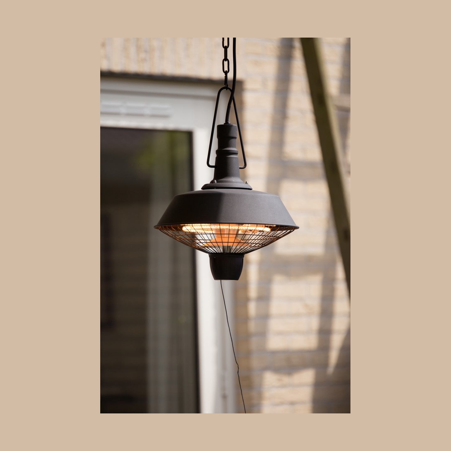 Sunred | Heater | RSH16, Indus Bright Hanging | Infrared | 2100 W | Black | IP24