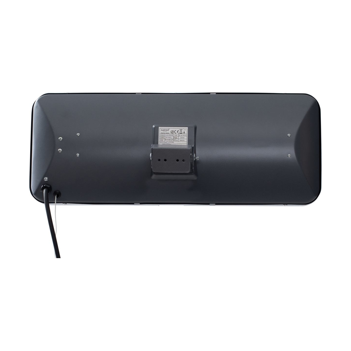 Sunred | Heater | LUG-2000W, Lugo Quartz Wall | Infrared | 2000 W | Grey | IP24