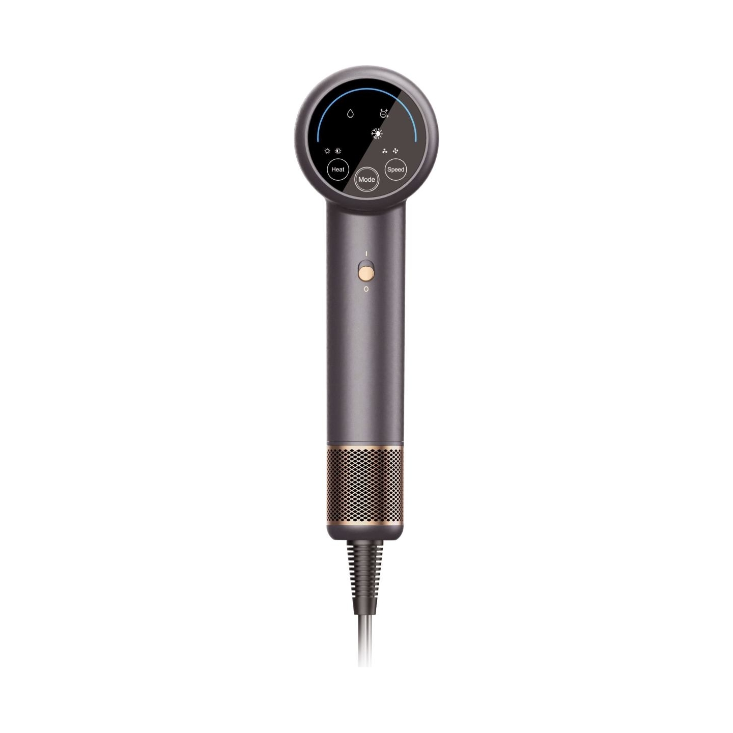 Jimmy | Hair Dryer | F8 | 1600 W | Number of temperature settings 3 | Ionic function | Diffuser nozzle | Grey