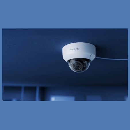 Reolink | 4K IK10 Vandal-Proof PoE Camera with 5X Optical Zoom | RP-PCV8MZ | Dome | 8 MP | F2.7-13.5mm/F1.6 | IP67 | H.265/H.264