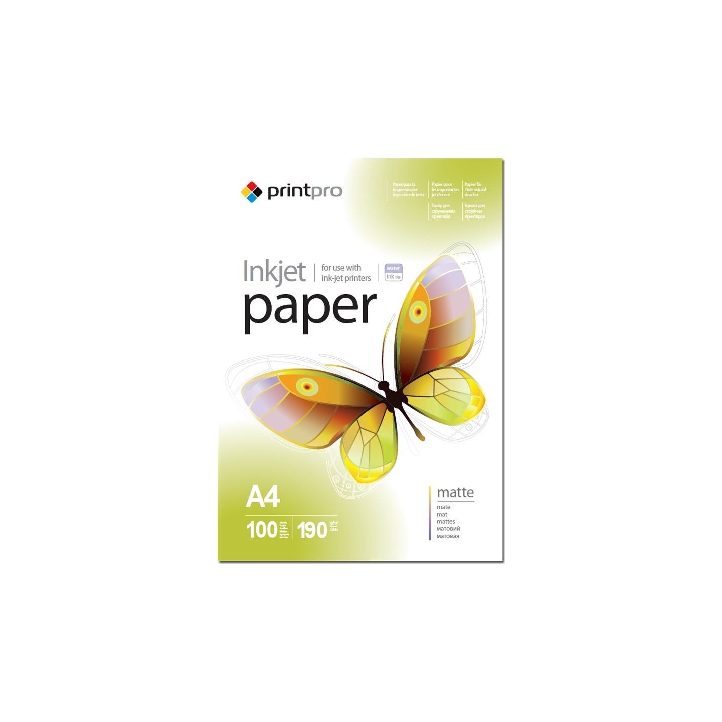 Colorway PrintPro Photo Paper, 100 sheets | Matte | 190 g/m² | A4