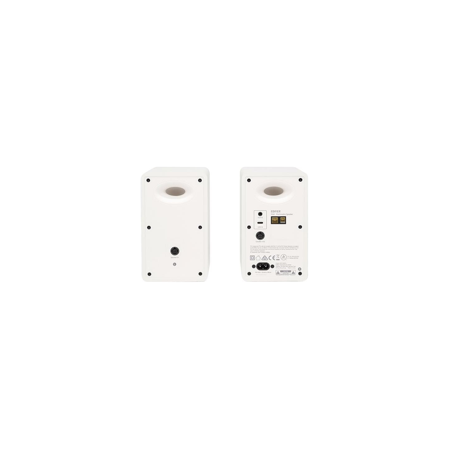 Edifier Compact Desktop 2.0 Speakers | M60 | 66 W | Bluetooth | Wireless connection | White