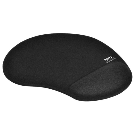 Port Connect | Ergonomic Mouse Pad | 200 x 230 x 20 mm | Black